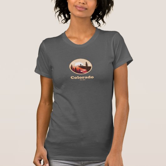 T-shirt Colorado Est 1876 Women's Slim Fit T (Devant)