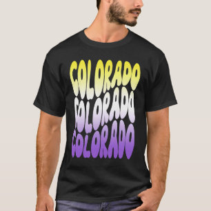 T-shirt Colorado Gay pride non binaire LGBTQ LGBT NB Enby