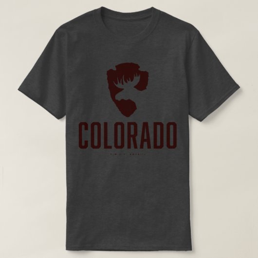 T-shirt Colorado Moose Brown (Design devant)