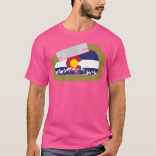 T-shirt Colorado Mountain Rock Escalade Et Randonnée