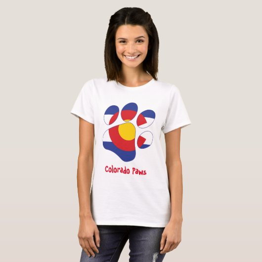 T-shirt Colorado Paws (Devant entier)