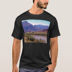 T-shirt Colorado River La Sal Mountains Baseball Sleeve