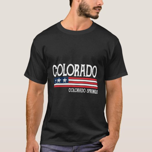 T-shirt Colorado Springs (Devant)