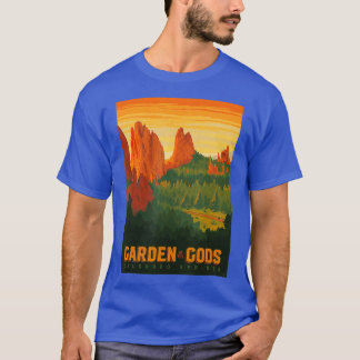 T-shirt Colorado Springs Garden of the Gods Design