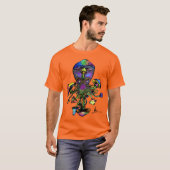 T-shirt Colorant de cravate d'Octoshroom (Devant entier)