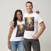 T-shirt coloré (Unisexe)