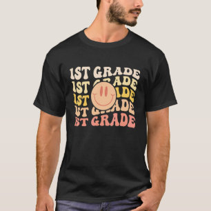 T-shirt Coloré 1ère année Smile Super Enseignant Enfants R