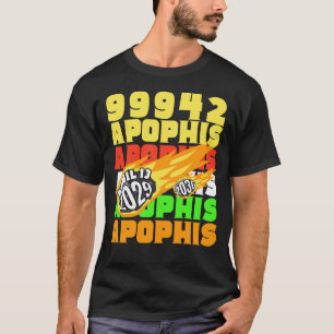 T-shirt Coloré 99942 Astéroïde APOPHIS 2029 2036
