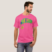 T-shirt Coloré Chameleon Lizard (Devant entier)