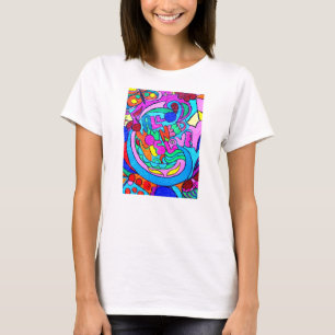 T-shirt coloré d'amour