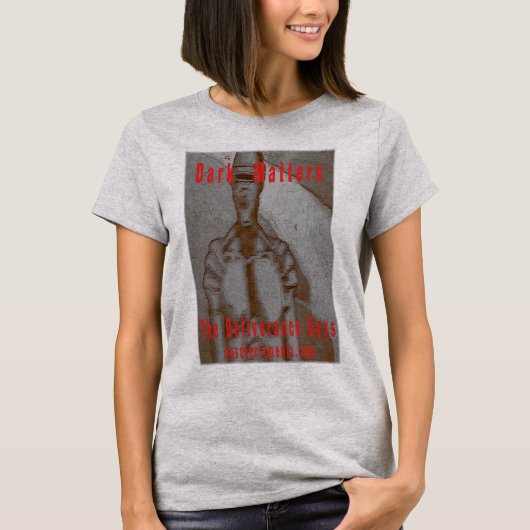 T-shirt coloré "Dark Matters" pour femmes (Devant)