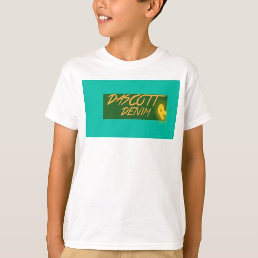 T-shirt coloré DASCOTT Denim R (Devant)