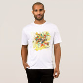 T-shirt coloré de changements (Devant entier)