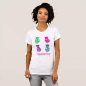 T-shirt coloré de chat -- MouseBreath (Devant entier)