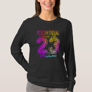 T-shirt Coloré Fière Mamaw Mignon Cœur Diplômé(e) Terminal