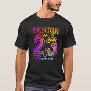 T-shirt Coloré Fière Mamaw Mignon Cœur Diplômé(e) Terminal