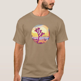 T-shirt coloré Joshua Tree Design