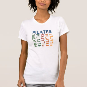 T-shirt Coloré mignon de Pilates