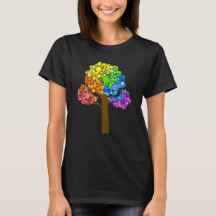 T-shirt Coloré Polka Dot Tree International Dot Day Teac