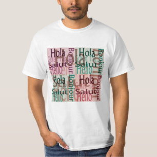 T-shirt coloré pour hommes