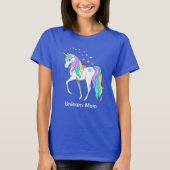 T-shirt Colorée Rainbow Unicorn Maman (Devant)