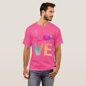 T-shirt Colorée Wombat Maman Wombat (Devant entier)