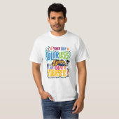 T-shirt Colorez-le vous-même (Devant entier)