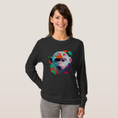 T-shirt Colorful Capuchin Monkey (Devant entier)
