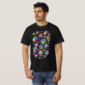 T-shirt Colorful Cubes (Devant entier)