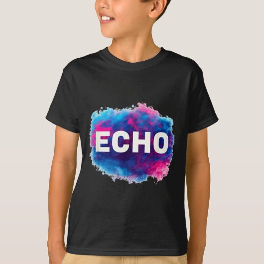 T-shirt Colorful Echo Look (Devant)