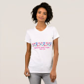 T-shirt Colorful Elephants Graphic Tee (Devant entier)