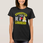 T-shirt Colorful Librarian Easter Theme (Devant)