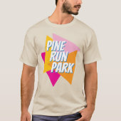 T-shirt Colorful Pine Run Park (Devant)