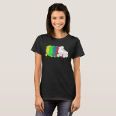 T-shirt Colorful Roller Skates (Devant entier)