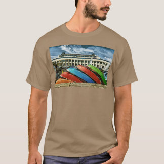 T-shirt Colorful Rowboats