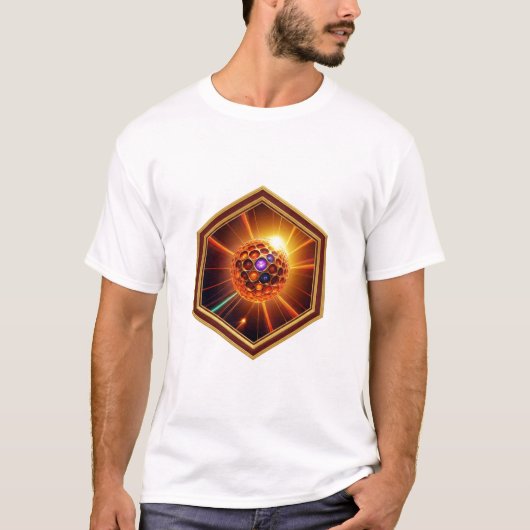 T-shirt Colorful Solar Photon (Devant)