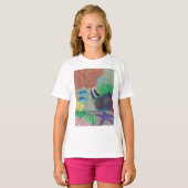 T-shirt Colorful Tropical fish painting Tees (Devant entier)