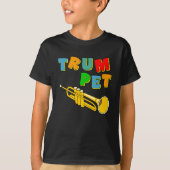 T-shirt Colorful trumpet (Devant)