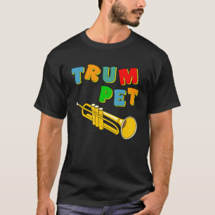 T-shirt Colorful trumpet