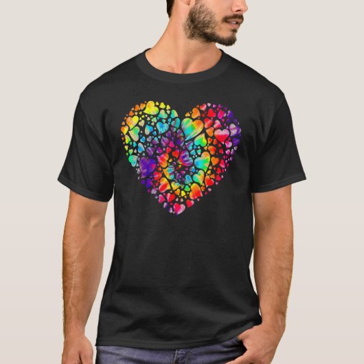T-shirt Colorful Tye Dye (Devant)