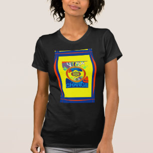 T-shirt Colorful USA Change : Un design festif