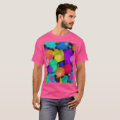 T-shirt Colorful watercolor print (Devant entier)
