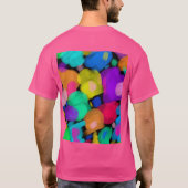 T-shirt Colorful watercolor print (Dos)