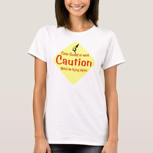 T-shirt Colorguard au travail (Devant)