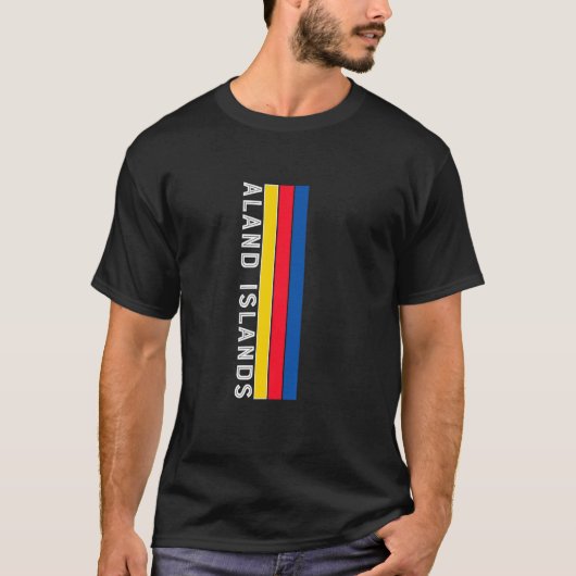 T-shirt Colors d'Aland (Devant)