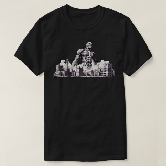 T-shirt Colossal Titan BW (Design devant)