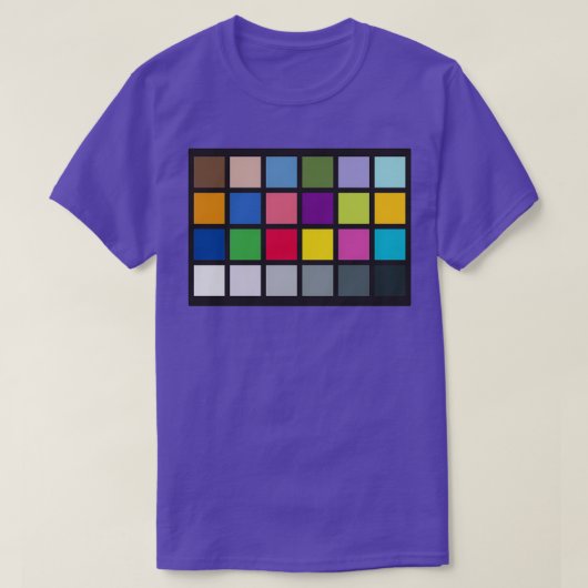 T-shirt ColourChecker  (Design devant)
