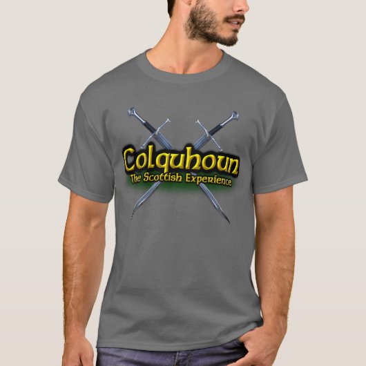T-shirt Colquhoun le clan écossais d'expérience (Devant)