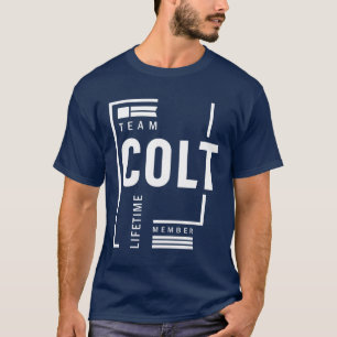 T-shirt Colt Nom personnalisé Cadeau Anniversaire