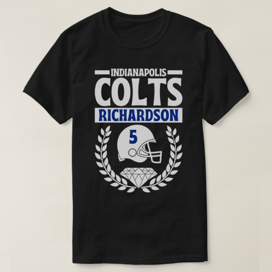 T-shirt Colts d'Indianapolis Richardson 5 Américain 1 (Design devant)